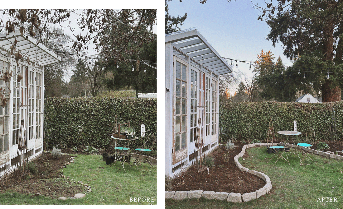 mypiggywiggy Garden and Greenhouse in January