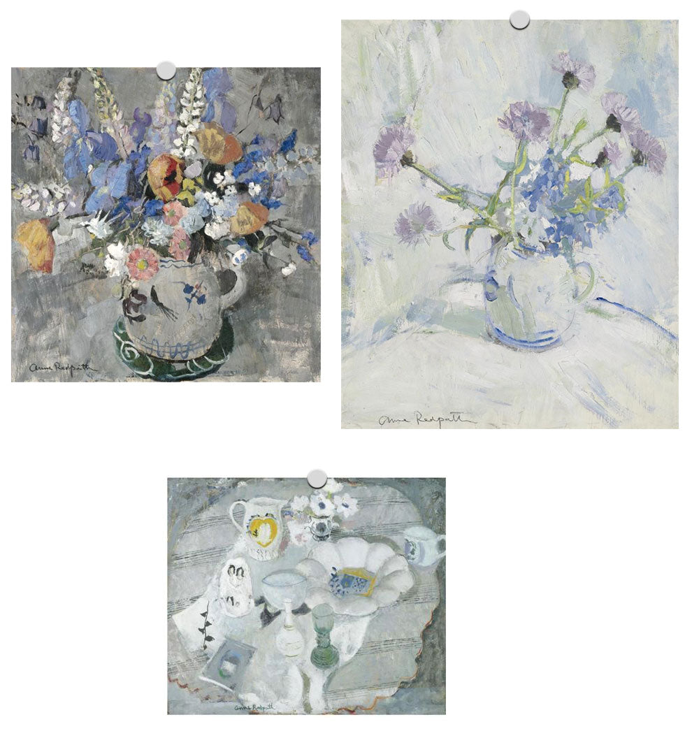 Women In Art: Flowers at the Table / Anne Redpath