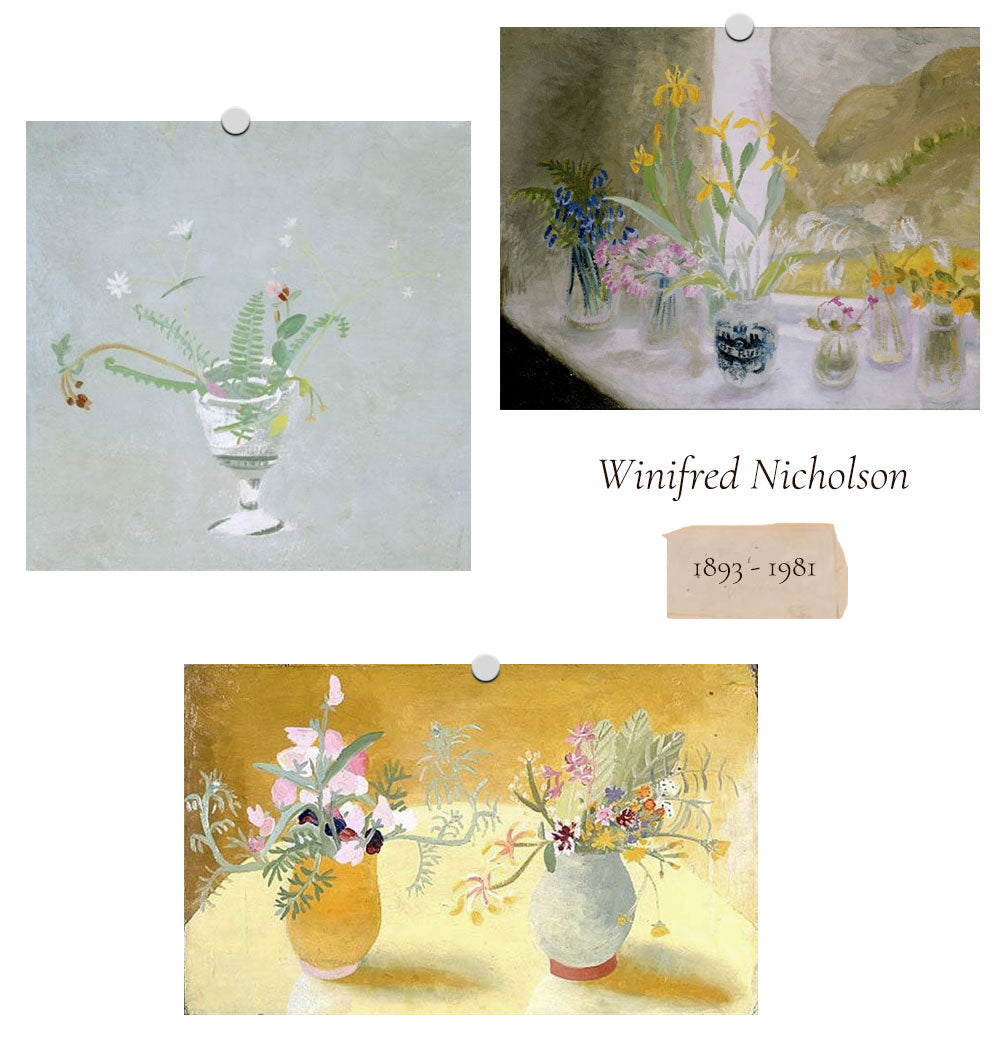 Women In Art: Flowers at the Table / Winifred Nicholson